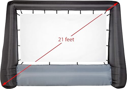 Gemmy Airblown Inflatable Movie Projection Screen review