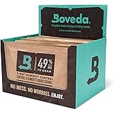 Boveda 49% Two-Way Humidity Control Replacement Packs for Boveda Starter Kits for Music – 12 Pack – Moisture Absorbers for In