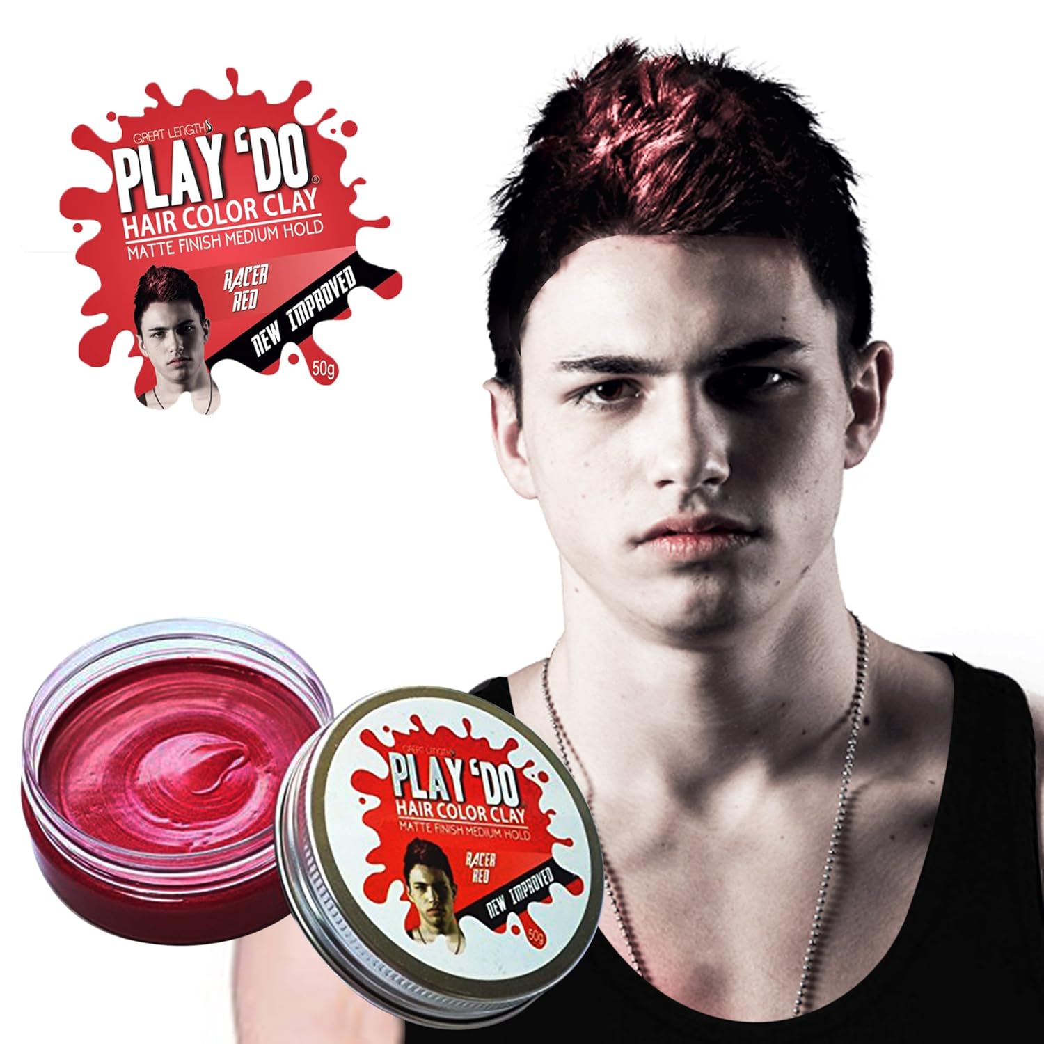 Amazon Com Play Do Temporary Hair Color Hair Wax Hair Clay