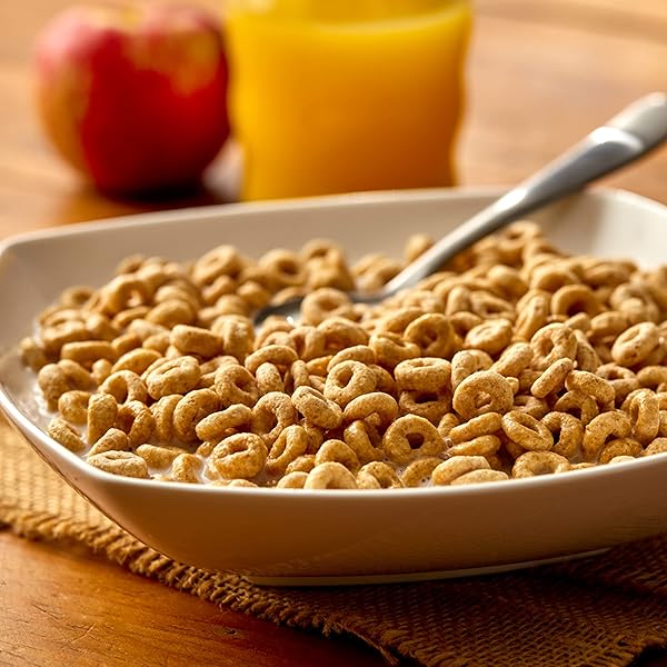 CHEERIOS WHOLE GRAIN OATS GLUTEN-FREE BREAKFAST CEREAL, 2.2 OZ POUCH (PACK OF 5)