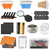 227 Pcs Card Care Clean Kit - Card Repair Polishing Kit with Cleaning Spray Polishing Cream, Trading Card Cleaning Kit with Card Grading Centering Tool, Flattening &amp; Polishing for TCG PSA Sport Cards.