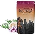 Tricky Cricky Edible Flavored Cricket Snacks for Humans - USA Grown - Unique & Healthy Gourmet Snacks for Adults - High Protein, Low Carb, Low Calorie Dried Edible Bugs for People - Dill Pickle - 1 Oz