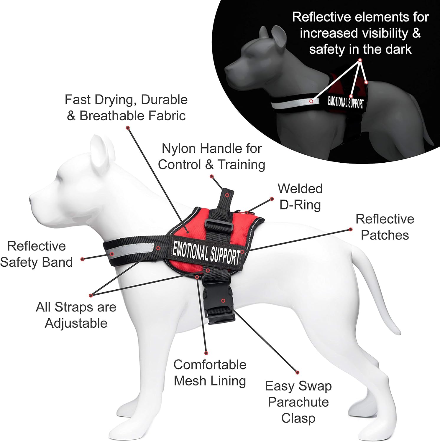 support animal harness