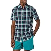Amazon Essentials Men's Slim-Fit Short-Sleeve Poplin Shirt