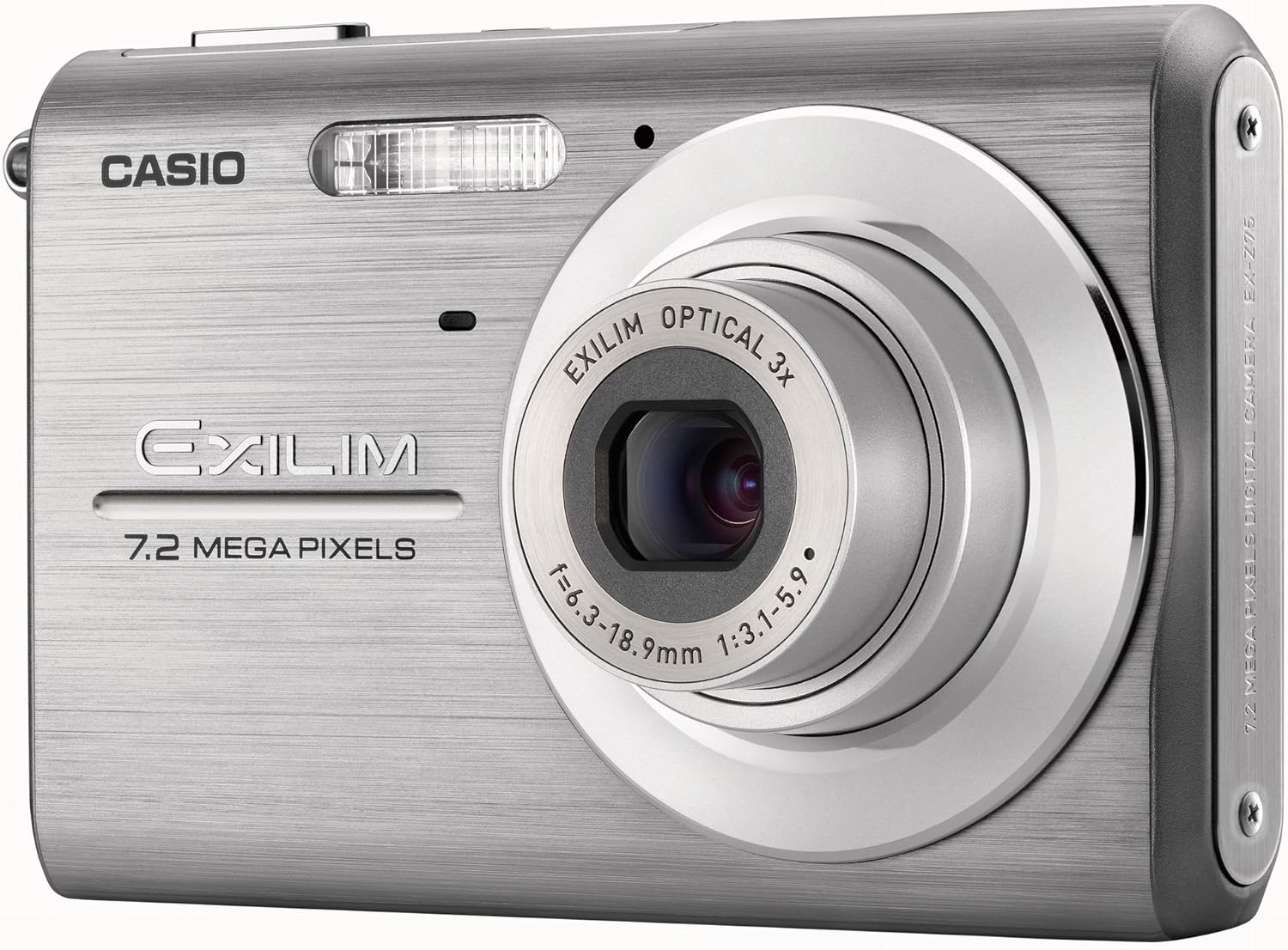 Casio EXILIM EXZ75 Digitalkamera 2,6 Zoll Silber Amazon.de Kamera