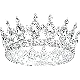 Crowns for Women Silver Tiaras for Girls Princess and Queen Headbands Crystal Rhinestones Hair Accessories Birthday Party Prom Decorations Wedding Gifts for Bride Bridal
