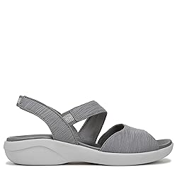 LifeStride Women's Cheerful Sandal Graphite 8 M