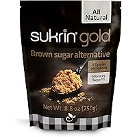 Sukrin Gold - Natural Brown 1:1 Sugar Substitute with Erythritol and Stevia, Zero Calorie Sweetener for Keto and Low Carb Die