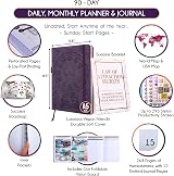 Freedom Mastery Guided Journal Gratitude 90-Day Undated Planner 100gsm view 2