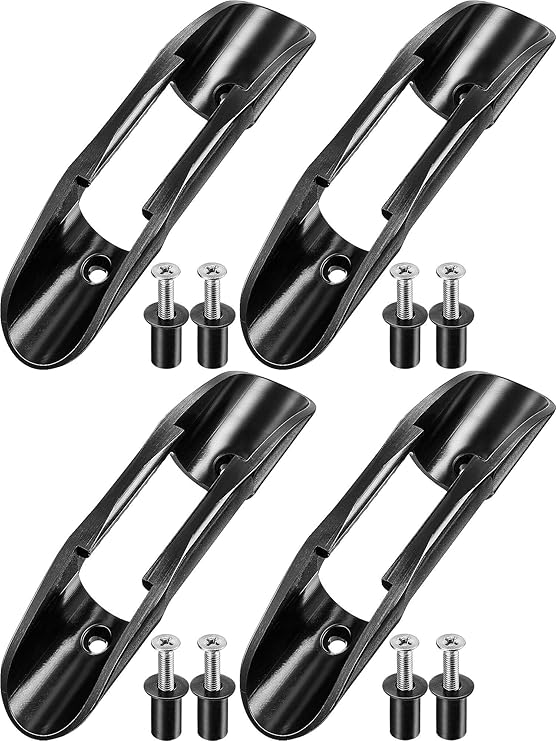 Norme 4 Pack Kayak Paddle Clip with Hardware Universal Kayak Paddle