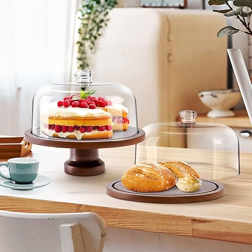 Amazon Lucite Cake Tray With Cover Amazon Clear Glass Cake Plate