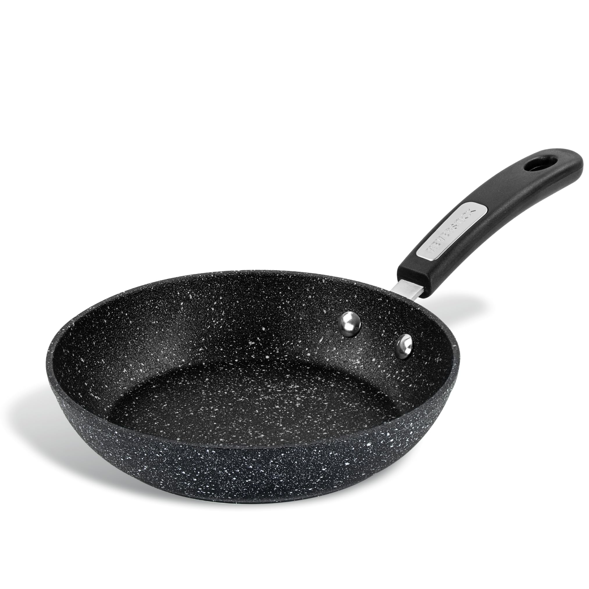 Scoville NEVERSTICK 20cm Frying Pan, Small Non Stick Frying Pan, 8" Diameter, Suitable for All Hobs, Dishwasher Safe, Rapid Heat Conduction, PFOA Free, Non Toxic, Toughened Aluminium, Black — image 1