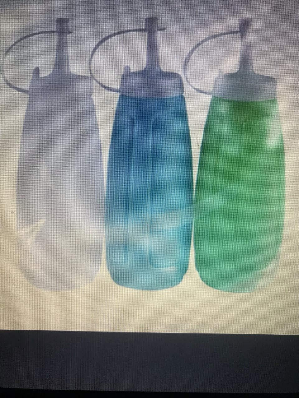 3pc Squeeze Sauce Bottles Ketchup Mustard Dispensers BBQ Party Plastic Cafe UK