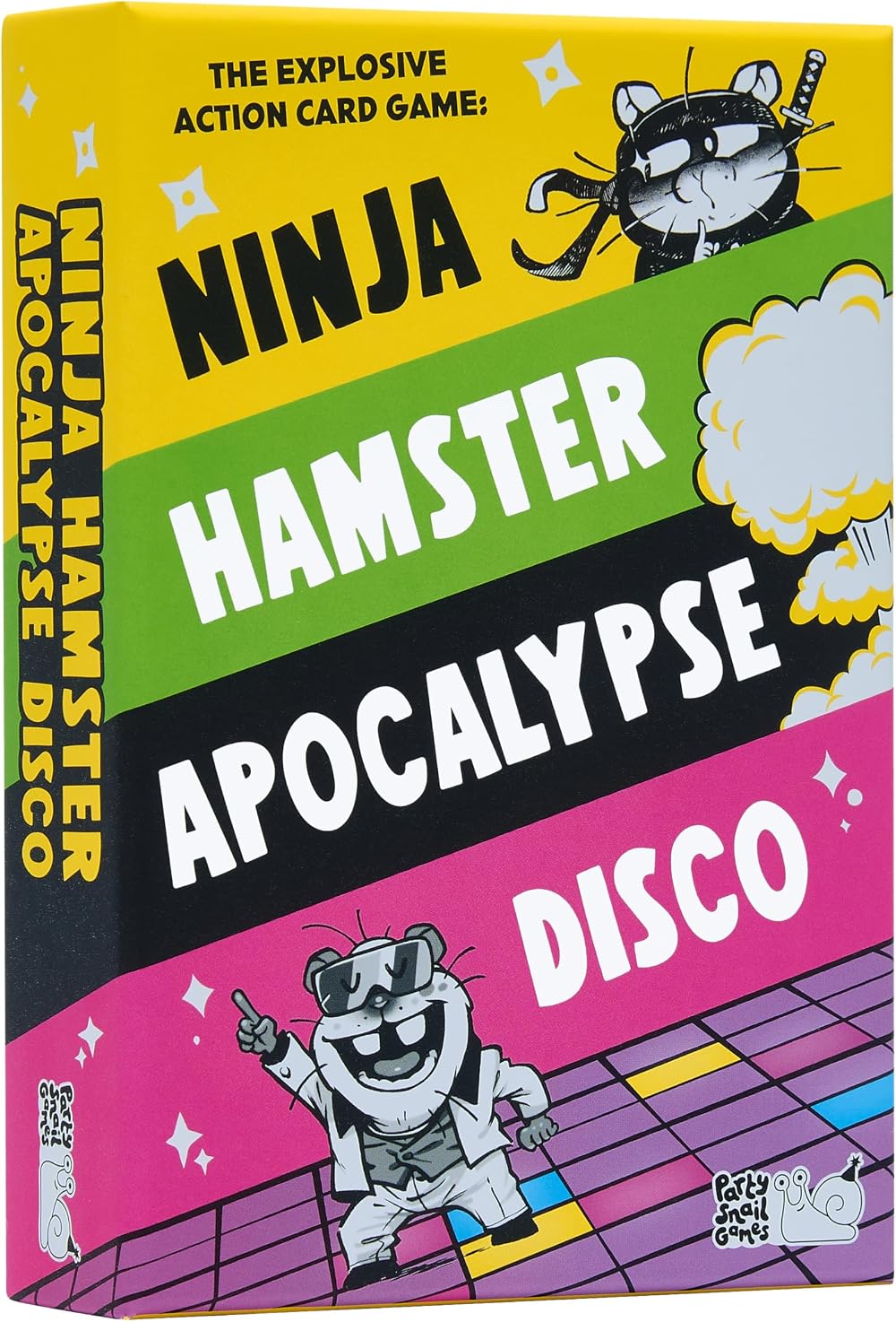 Party Snail Games Ninja Hamster Apocalypse Disco Card Game