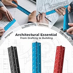 Rena Chris Architectural Scale Ruler: 12" Imperial