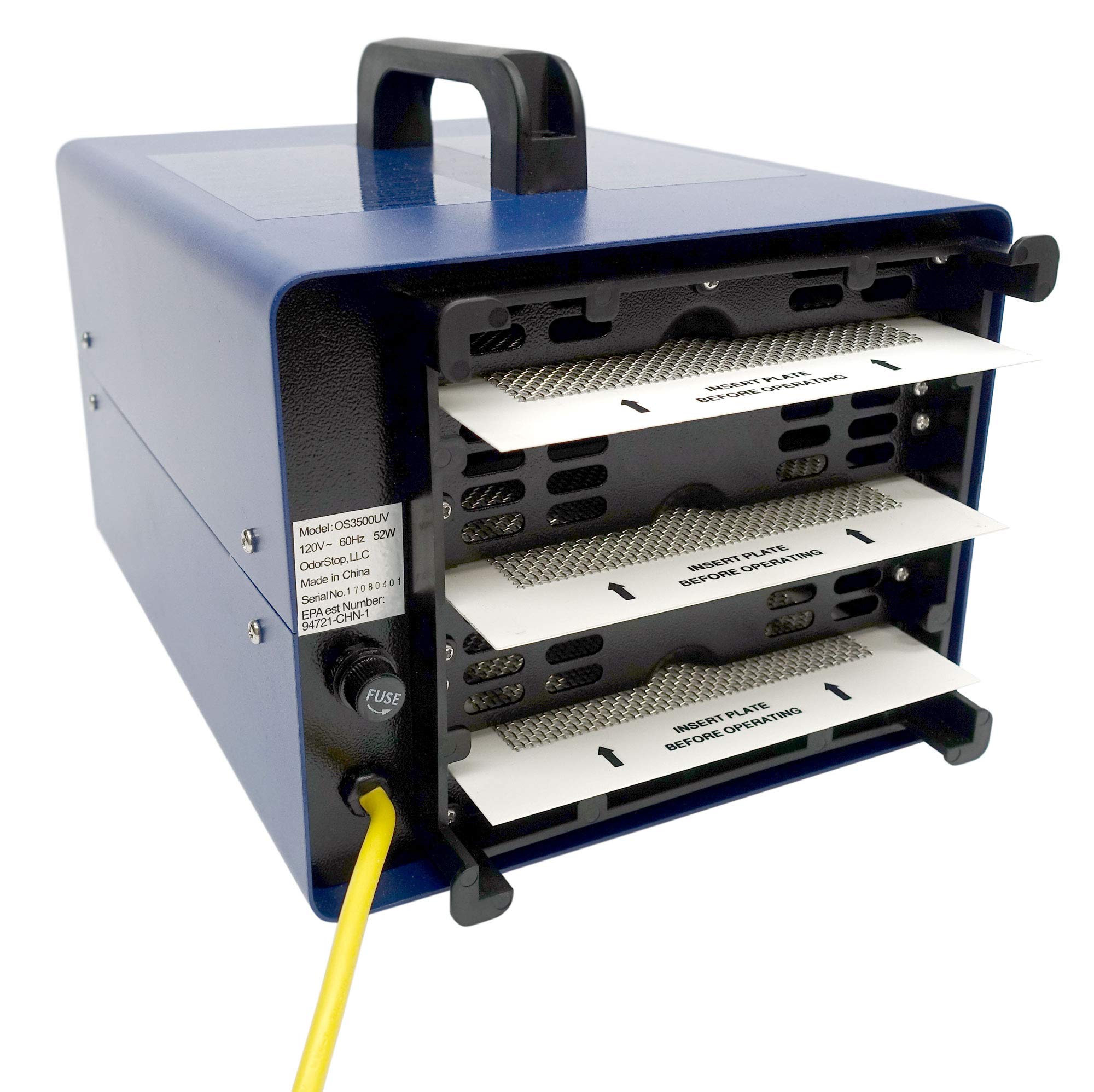 OdorStop OS3500UV Professional Grade Ozone Generator Ionizer for Areas of 3500 sq ft and above