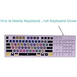 Dogxiong For Adobe Photoshop Shortcuts Hot Keys USB Keyboard For Mac OSX , PC Window Desktop Imac Macbook Imac Cover
