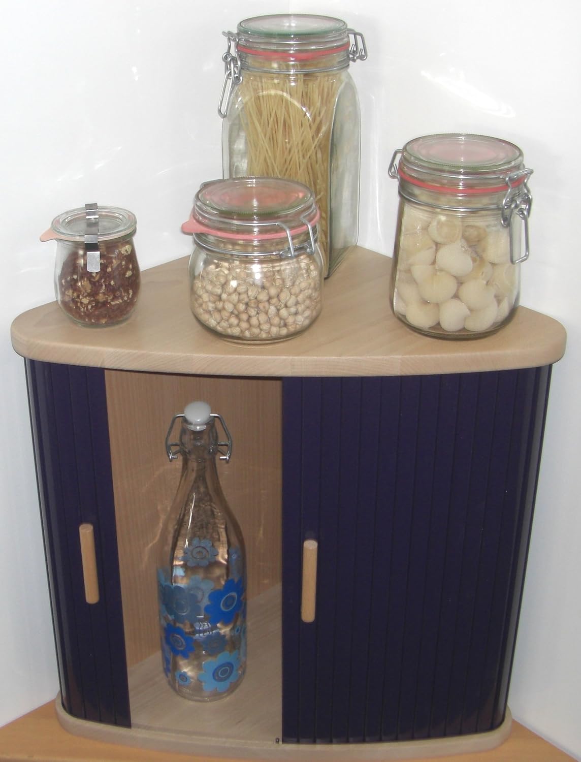 Bread Bin Bread Box Corner Bread Box Amazon.co.uk Kitchen & Home