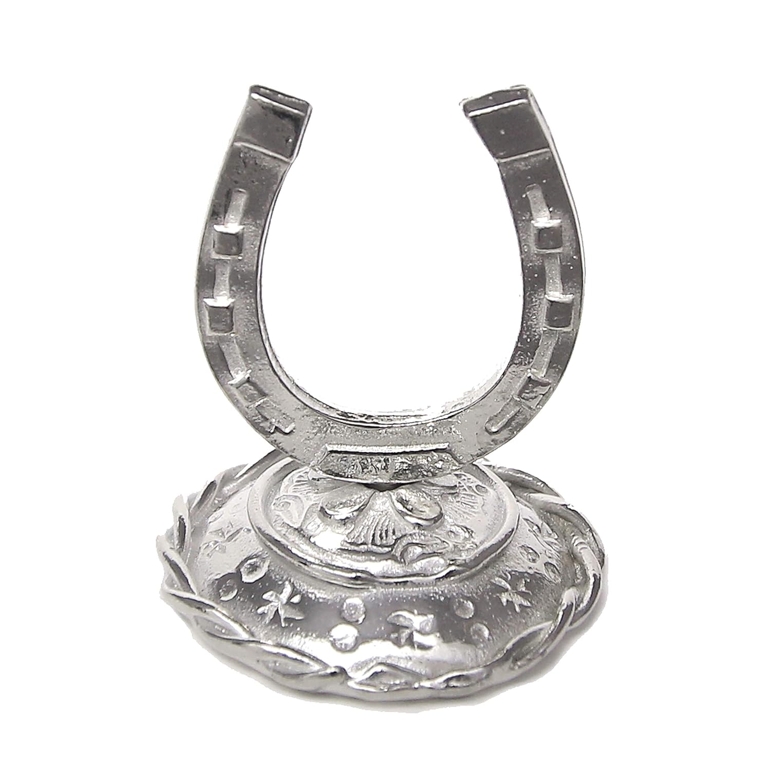 Lucky Horseshoe Ring Holder Tiny Ring Stand Gift Boxed