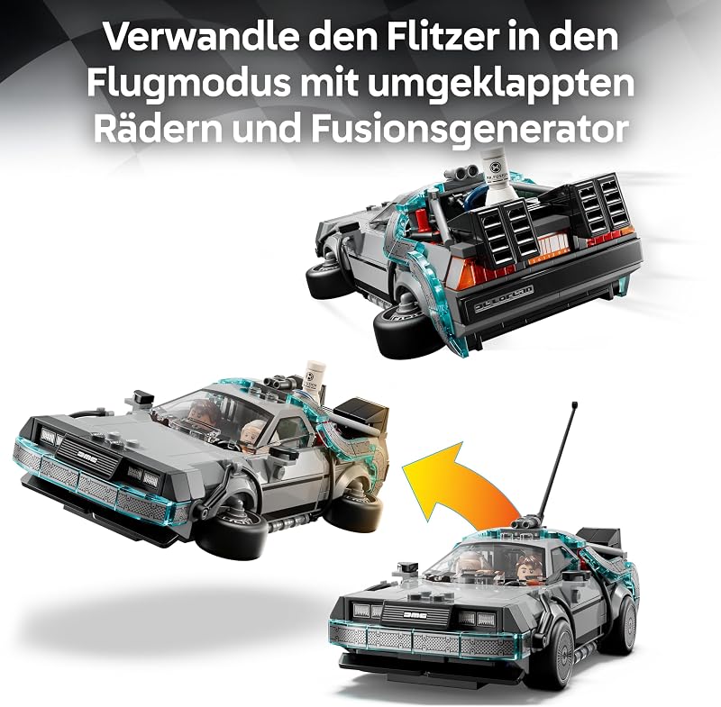 Speed Champions Zeitmaschine aus Zurück in die Zukunft 77256