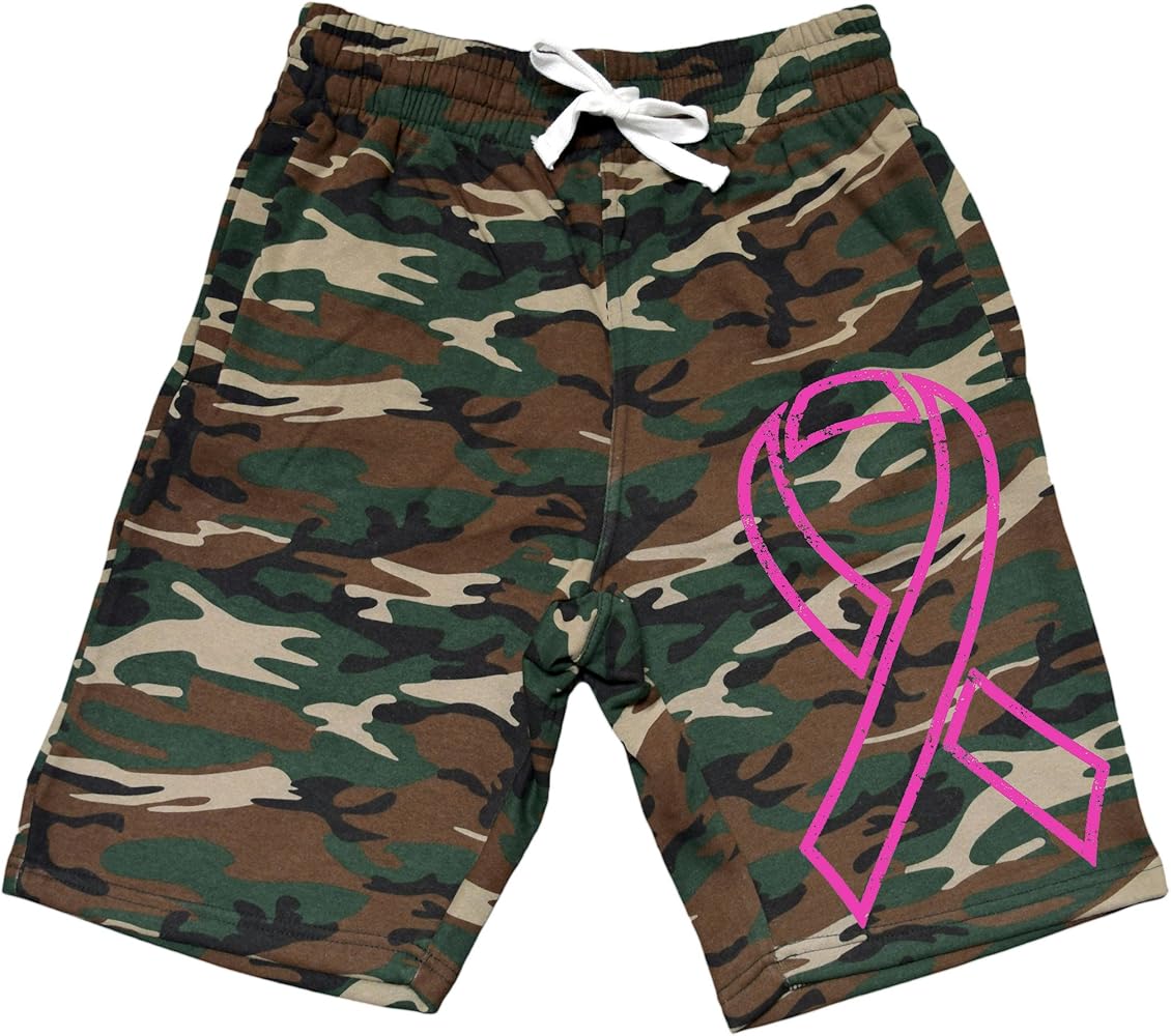 pink sweatpant shorts