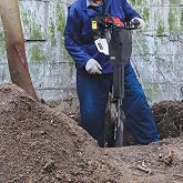 Tree Digger Machine Tree Digger 52CC 2 Stroke 1900W 6500RPM Gas Tree Planting Digging Machine Gasoline Planting Garden Tree Digger Shovel Gas Powered Garden Digger Tool Portable Trench Digger