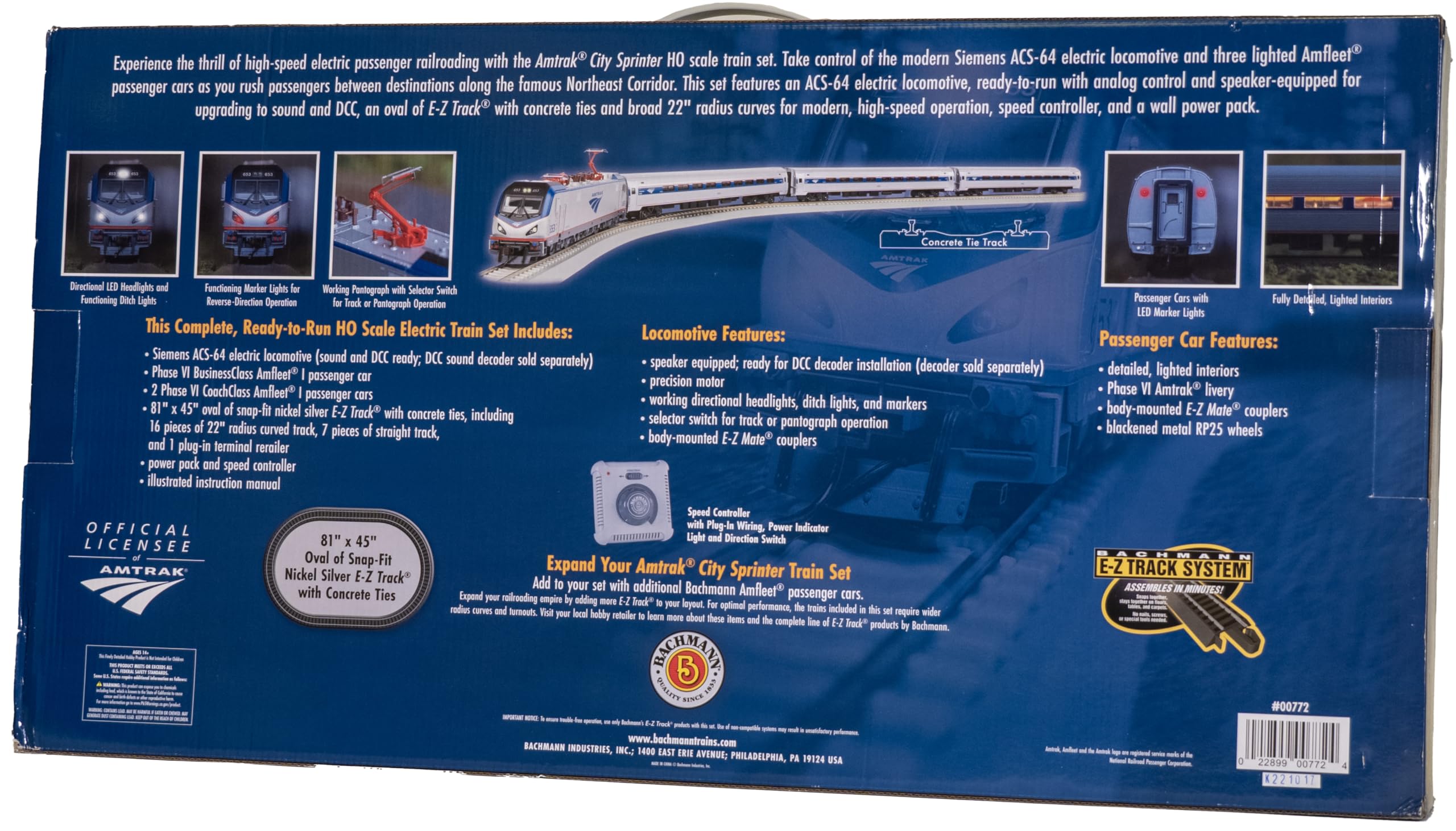 Mua Bachmann Trains - Amtrak® City Sprinter - Ready to Run Electric ...