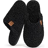 Micolin Slippers For Women Men Fuzzy Winter Warm With Memory Foam House Comfort Fluffy Lining Anti-Skid Cute Indoor Outdoor Shoes