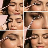 Lamora Eyeshadow Brush Set 7 Vegan Pro Eye Makeup Brushes view 6