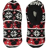 Disney Women's Mickey Mouse Holiday Single Cuffer Slipper Socks