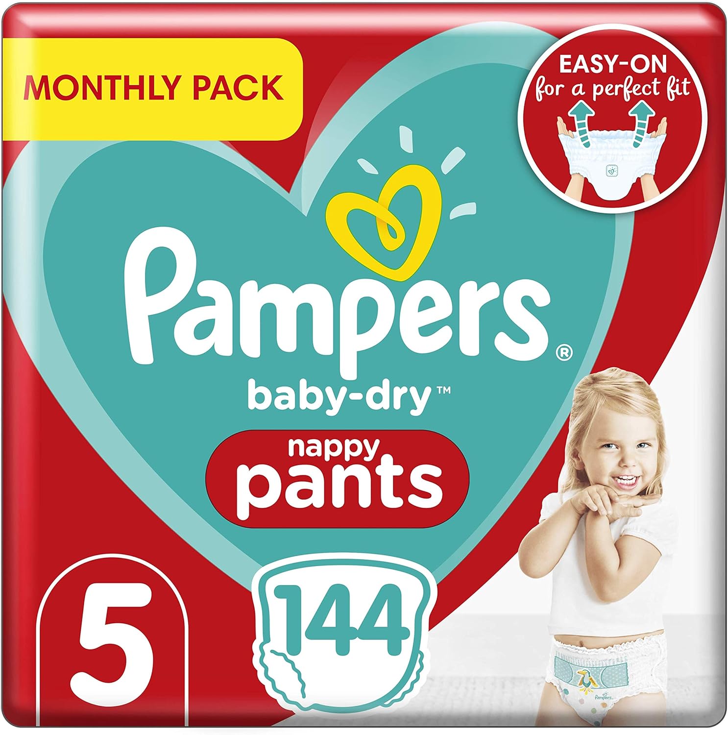 pampers premium nappy pants size 5