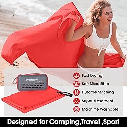 4Monster Camping Towels Super Absorbent, Fast
