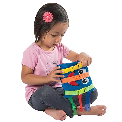 Buckle Toys Boomer Square Travel Essential for Toddlers 1-3, Road Trip  Activities for Kids, Toddler Learning T - Main Image