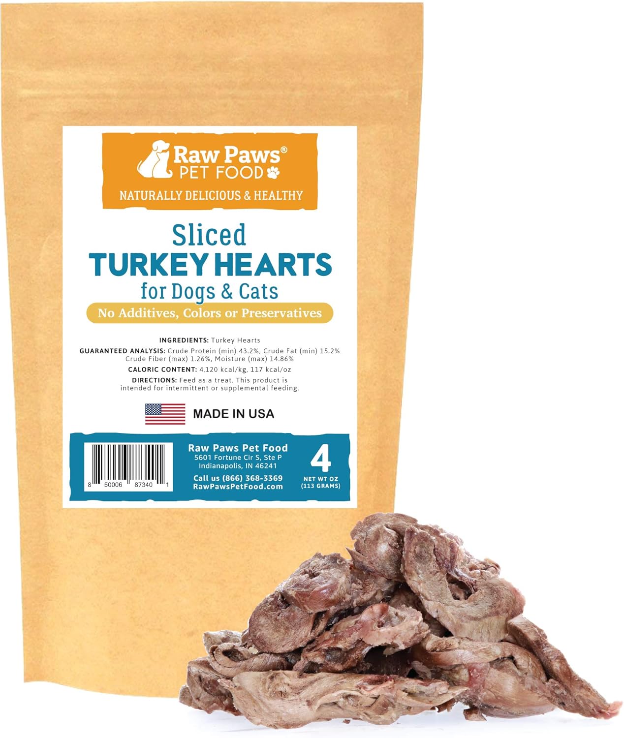 turkey hearts for dogs