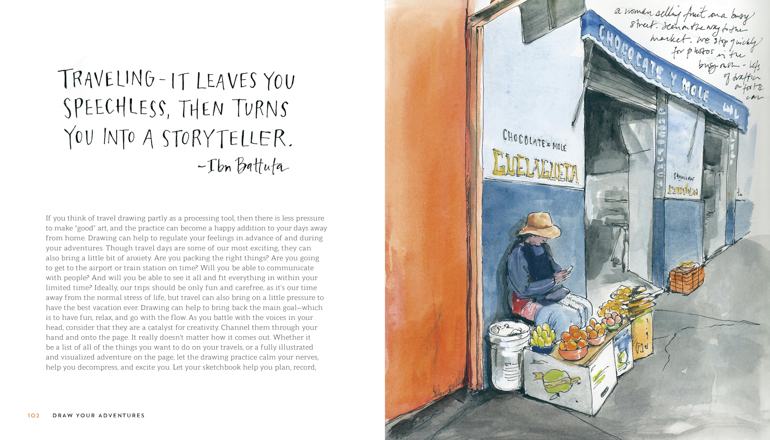 Draw Your Adventures: Making Art to Celebrate Everyday Experiences and Travels Near and Far