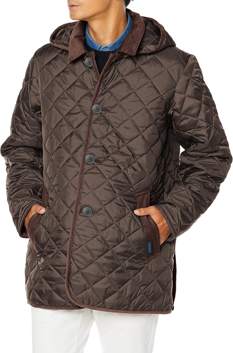 Amazon ラベンハム キルティングコート Denston メンズ コート ジャケット 通販