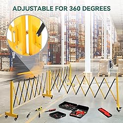 YITAHOME Metal Expandable Barricade Gate, 16FT