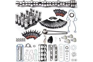 TREXCAR Non MDS 5.7 HEMI Lifters Camshaft Oil Pan Kit w/Timing Chain Head Gasket Water Plug Kit Fits for 2009-2018 Dodge Ram 1500 V8 5.7L