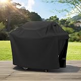 Unicook 65 inch Waterproof Barbecue Cover for Weber Char Broil Black view 8