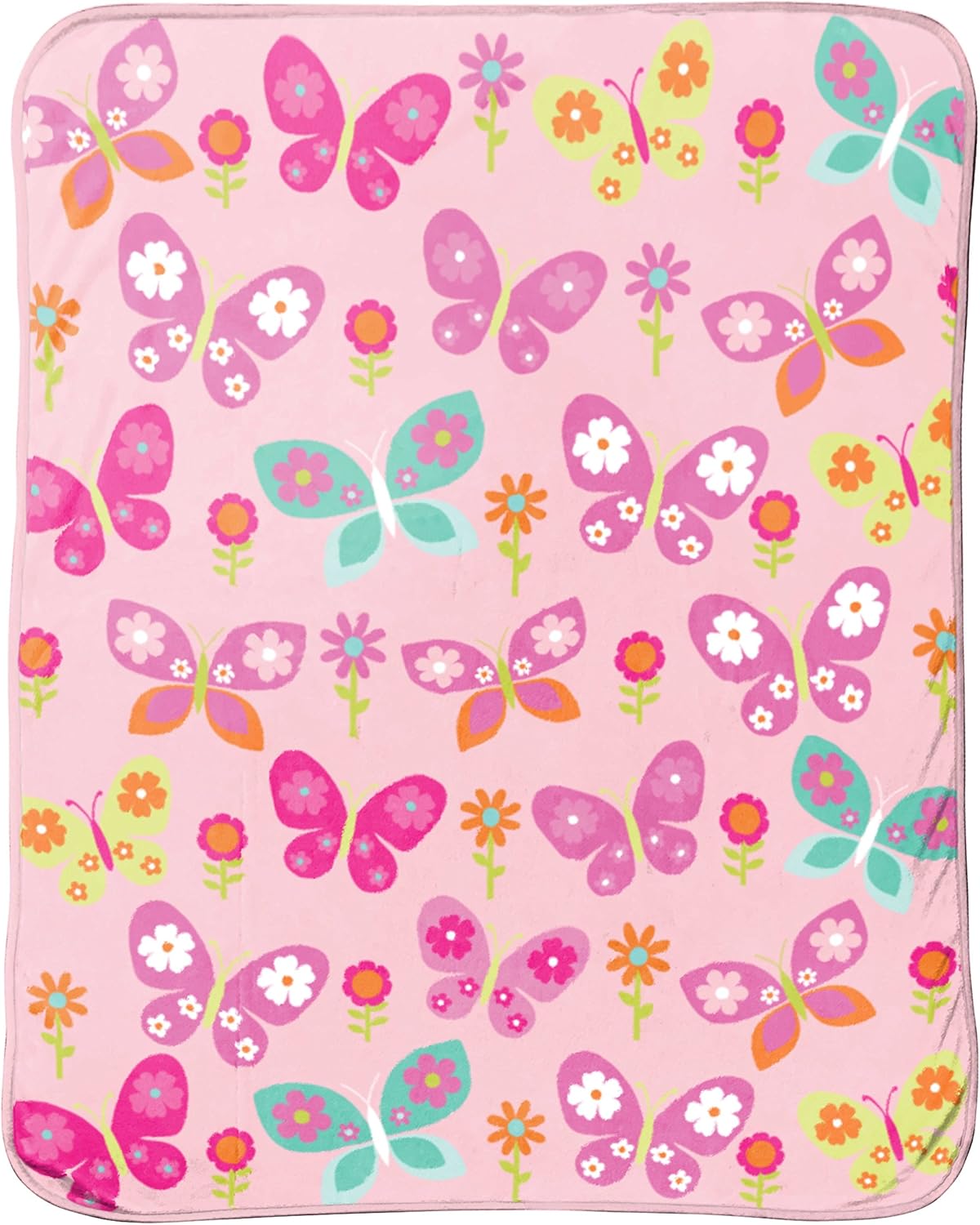 pink butterfly blanket