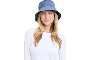 Solbari Unisex Bondi Bucket Hat UPF 50+, Lightweight & Quick-Drying, Packable for Travel, Beach, Picnics & Everyday Wear