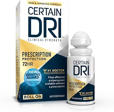 Certain Dri Anti-Perspirant Roll-On 1.2 oz for Hyperhidrosis