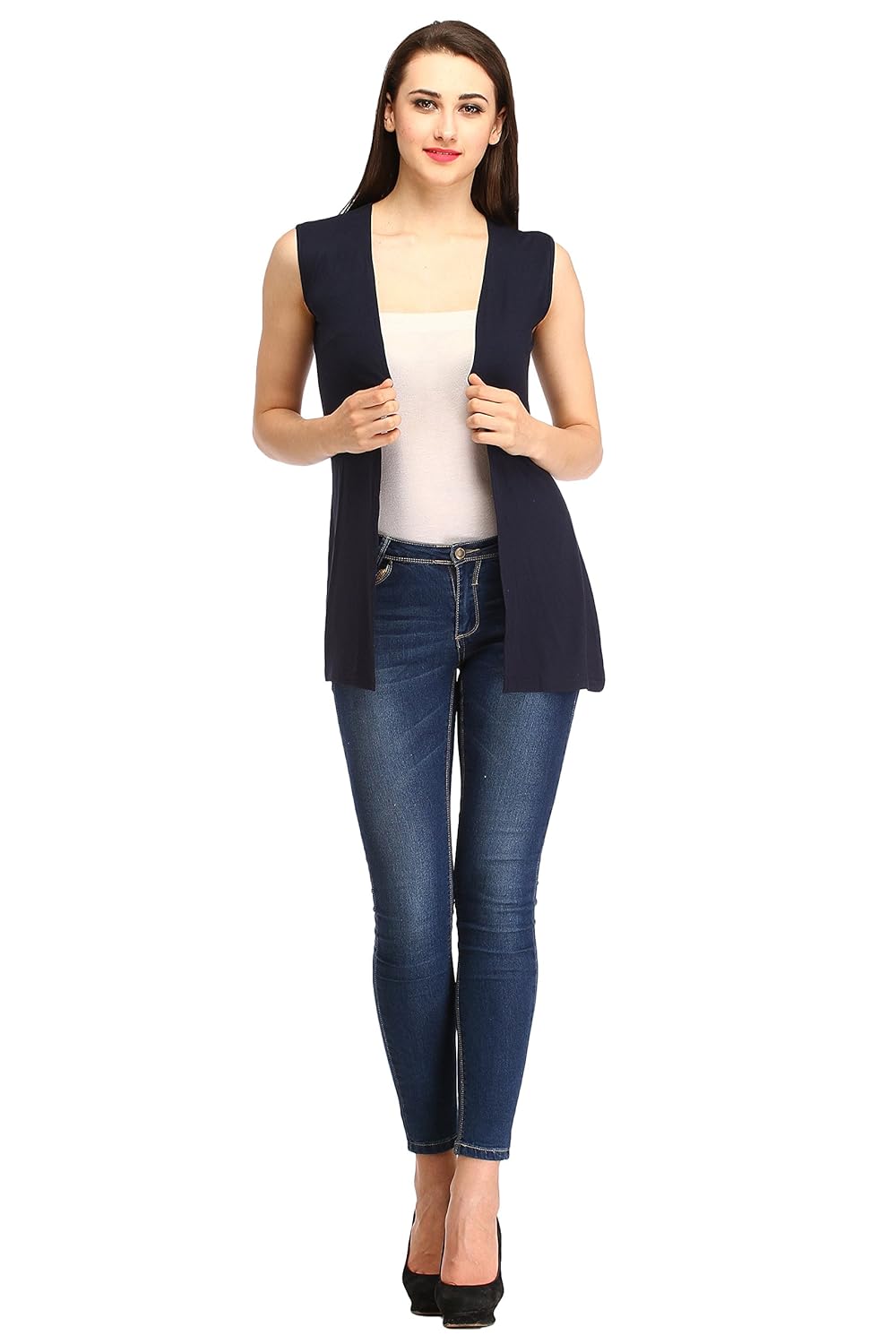 cottinfab women cotton shrug