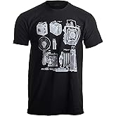 1938 Graflex Speed Graphic Camera Patent Drawing | Photographer Unisex T-Shirt