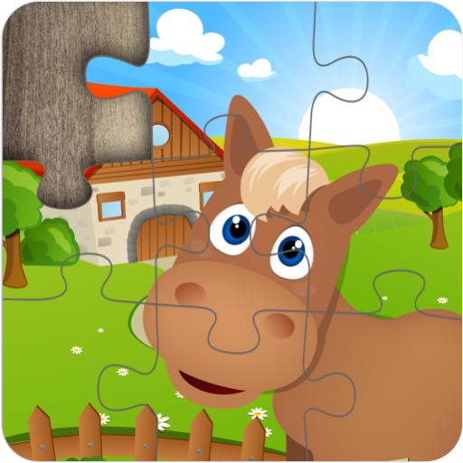 Farm Animal Games - Adorable family Jigsaw Puzzles for Kids, boys, girls and preschool toddlers - Free trial