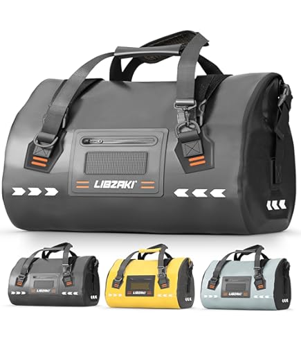 Motorcycle Trunk Rhinowalk Waterproof Motorcycle Dry Duffel Bag