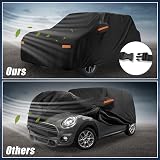 X AUTOHAUX All-Weather Car Cover for Mini Cooper 2DR 2002-2021 210D-PU view 4