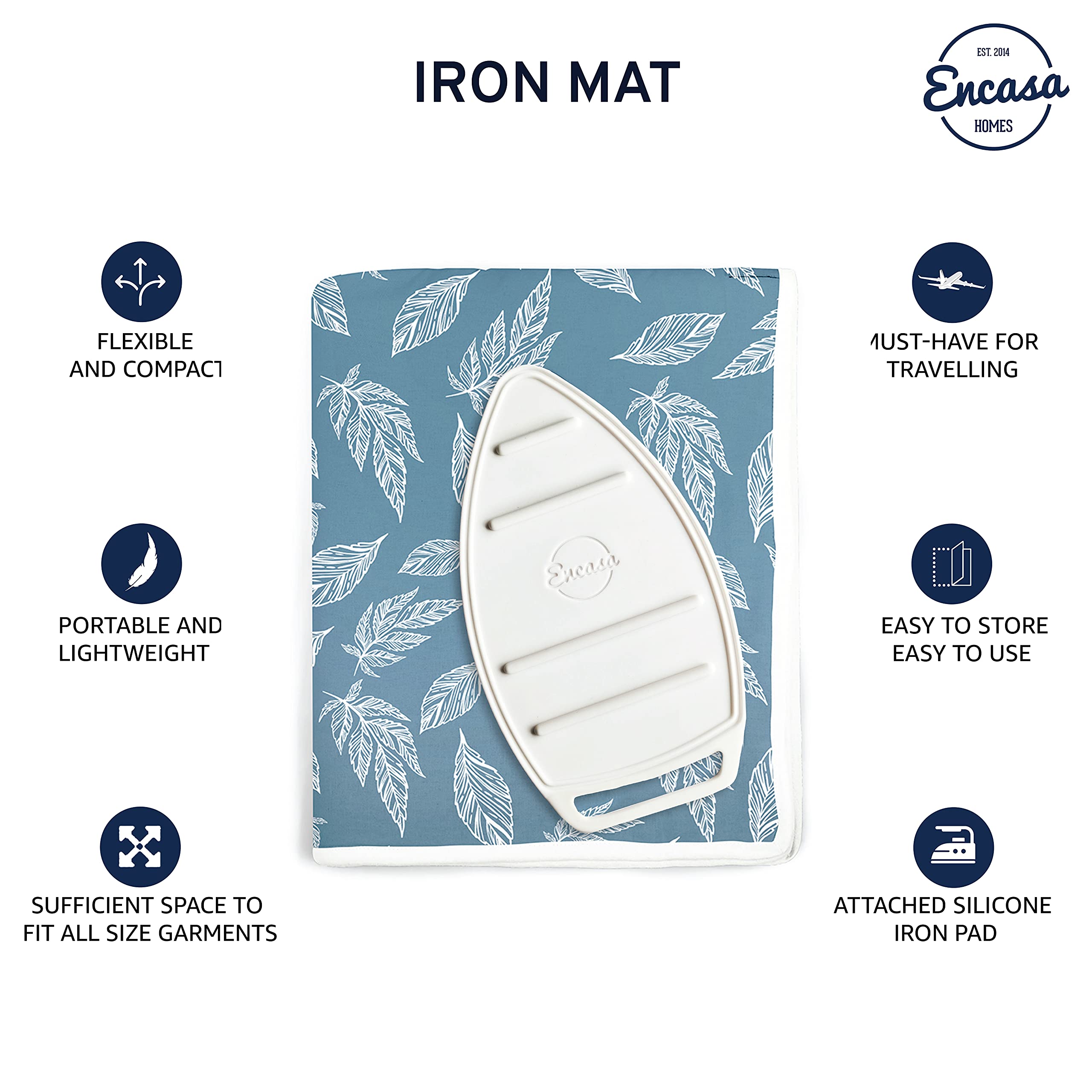 Encasa XO Ironing Mat/Pad (Large 48