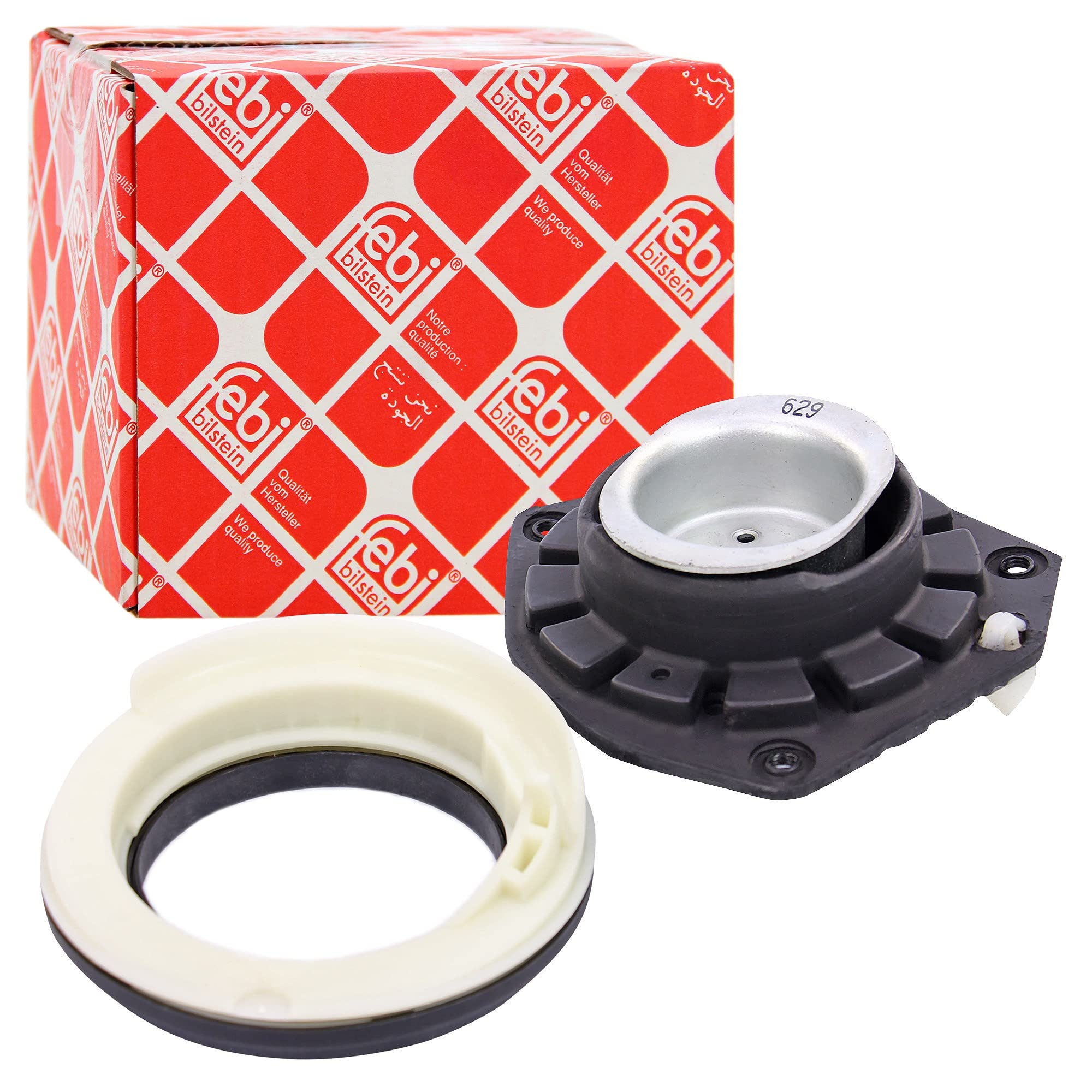 febi bilstein 22619 Strut Top Mounting with ball bearing, pack of one