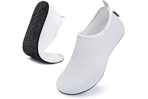 WateLves Womens and Mens Kids Water Shoes Barefoot Quick-Dry Aqua Socks for Beach Swim Surf Yoga Exercise